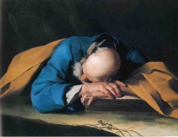 Il sonno di San Pietro. Musée du Louvre, Paris
